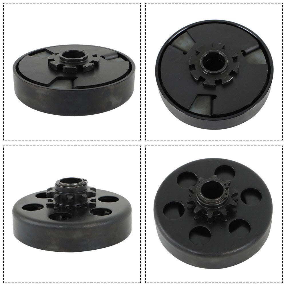40 41 420 Chain Go Kart Clutch 6.5HP 3/4" Bore 10 Tooth 10T Centrifugal