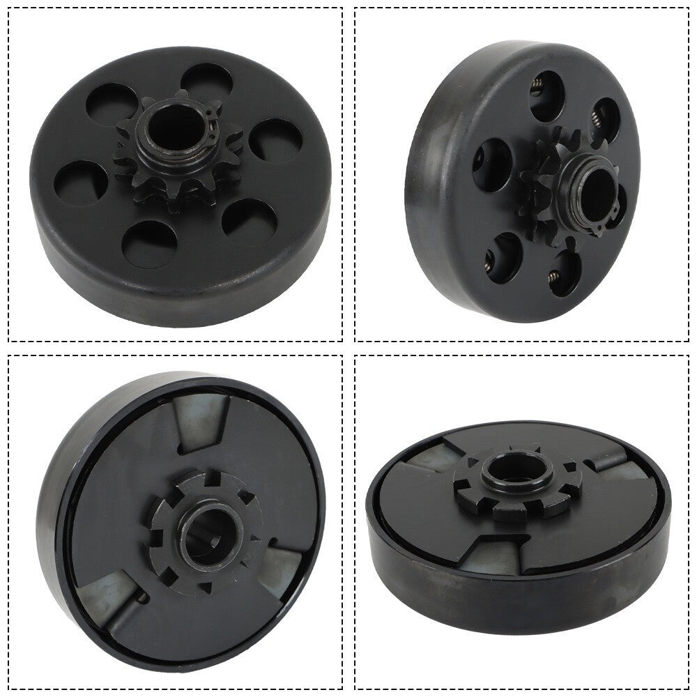 40 41 420 Chain Go Kart Clutch 6.5HP 3/4" Bore 10 Tooth 10T Centrifugal