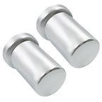 33mm Plastic Lug Nut Covers Push-On Flanged Tube Top Hat Set of 20