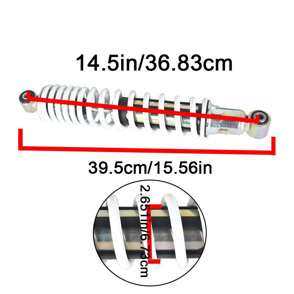 2pcs Front Shock for Yamaha Banshee 350 YFZ350 1987-2006 White 3GG-23350-20-36