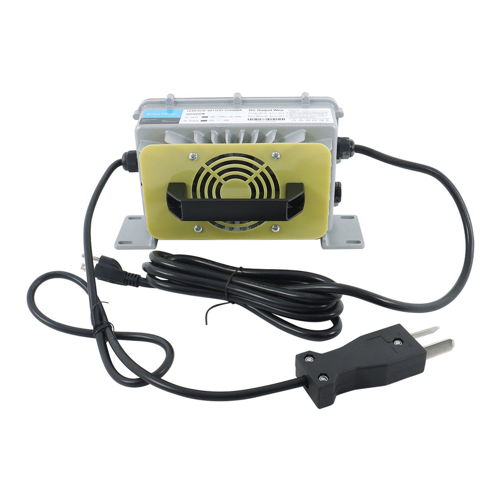 36V 18A Crowfoot Plug Battery Charger for Club Car EZGO Yamaha Golf Carts