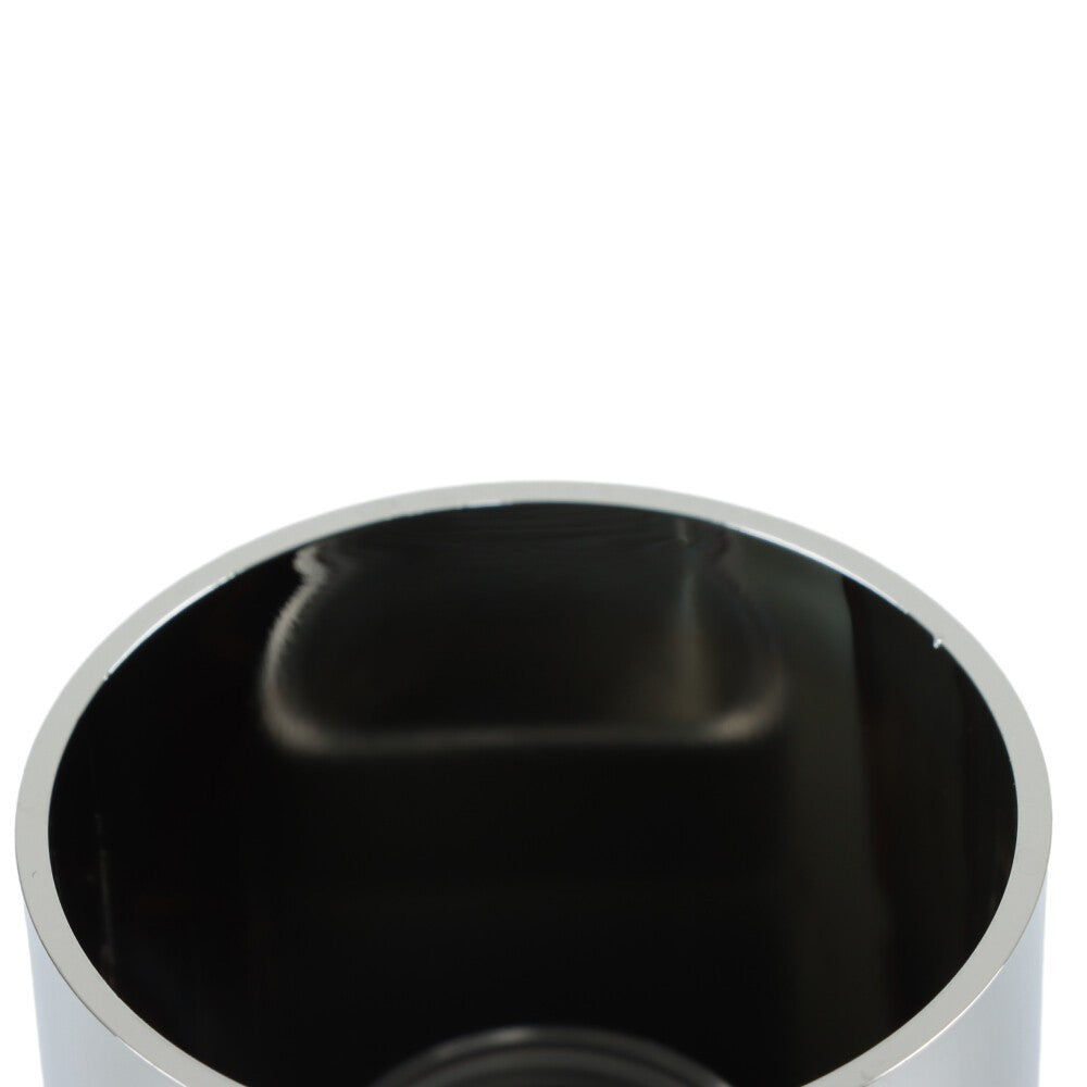 33mm Chrome Lug Nut Covers Tall Cylinder Screw-On Plastic 20 Pcs
