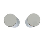 33mm Chrome Lug Nut Covers Pack of 20 Screw-On Tall Cylinder Plastic