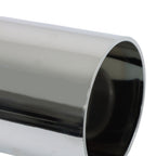 33mm Chrome Lug Nut Covers Pack of 20 Screw-On Tall Cylinder Plastic