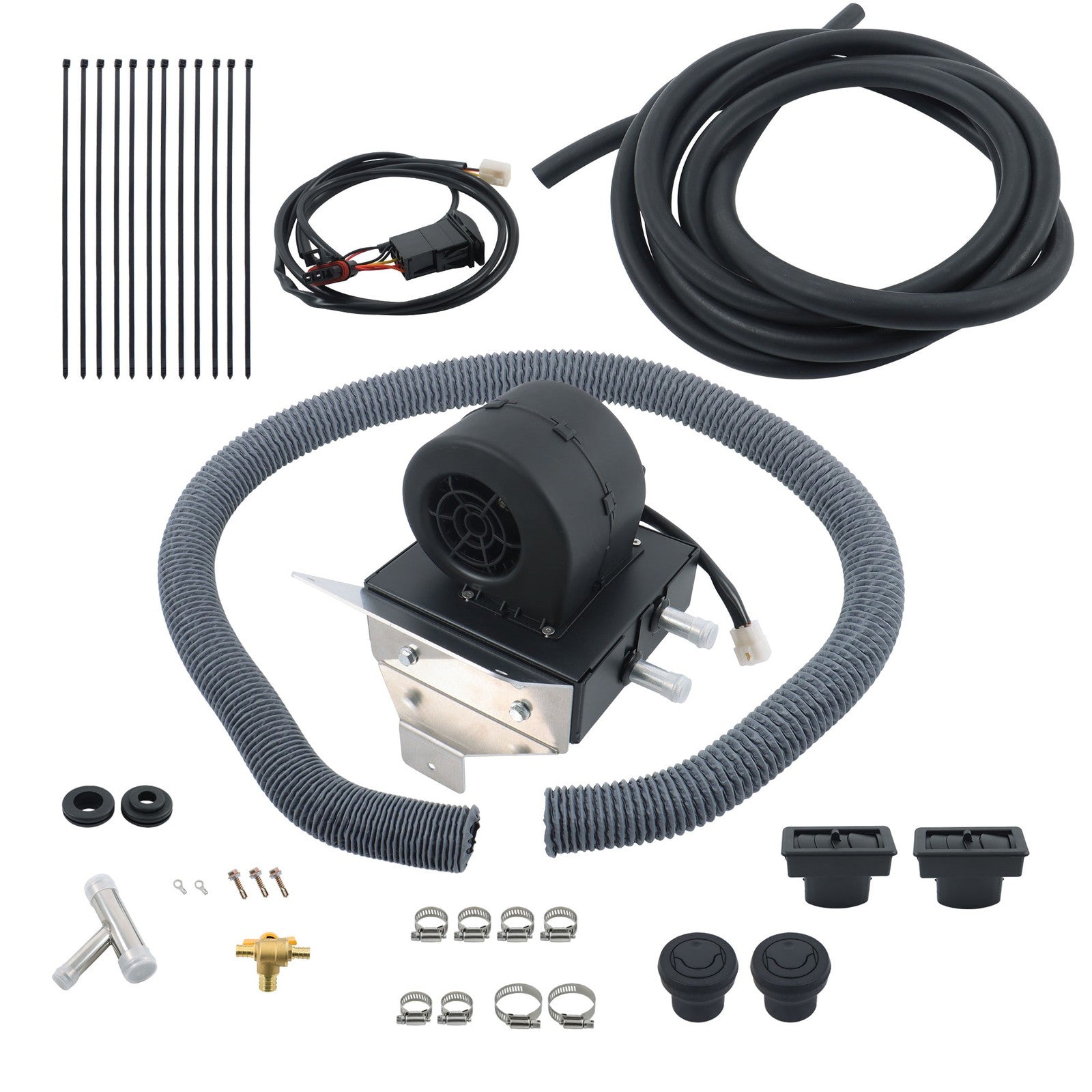 Cab Heater Kit with Defrost EMB-HTR-2561 for 2016-2024 Polaris General 1000
