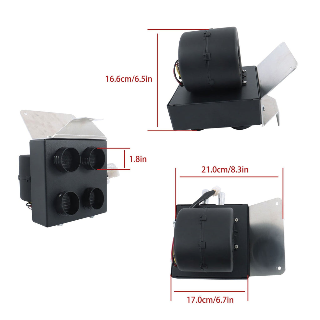 Cab Heater Kit with Defrost EMB-HTR-2561 for 2016-2024 Polaris General 1000