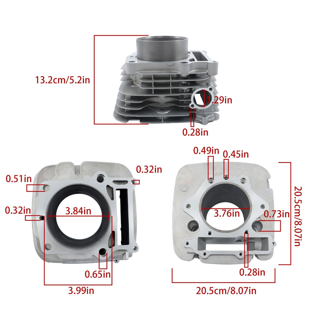 3TB-11310-00-00 Cylinder Piston Gasket Kit for Yamaha Grizzly 600 XT600 US