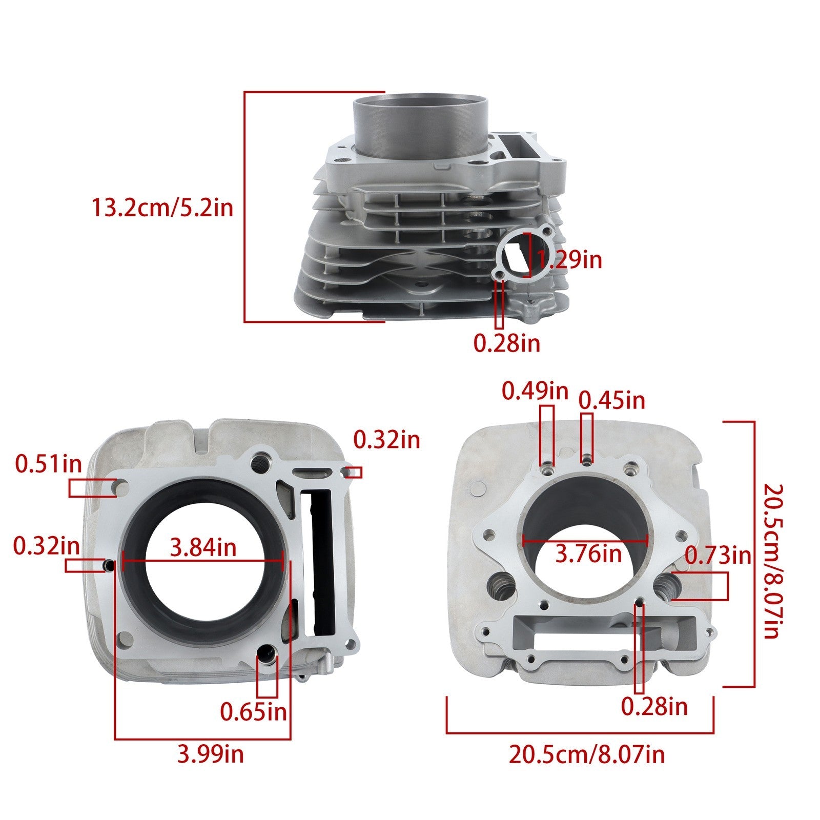 3TB-11310-00-00 Cylinder Piston Gasket Kit for Yamaha Grizzly 600 XT600 US