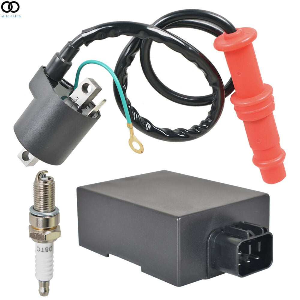 Ignition Coil Spark Plug CDI for Polaris Sportsman 400 Scrambler 500 2004-09