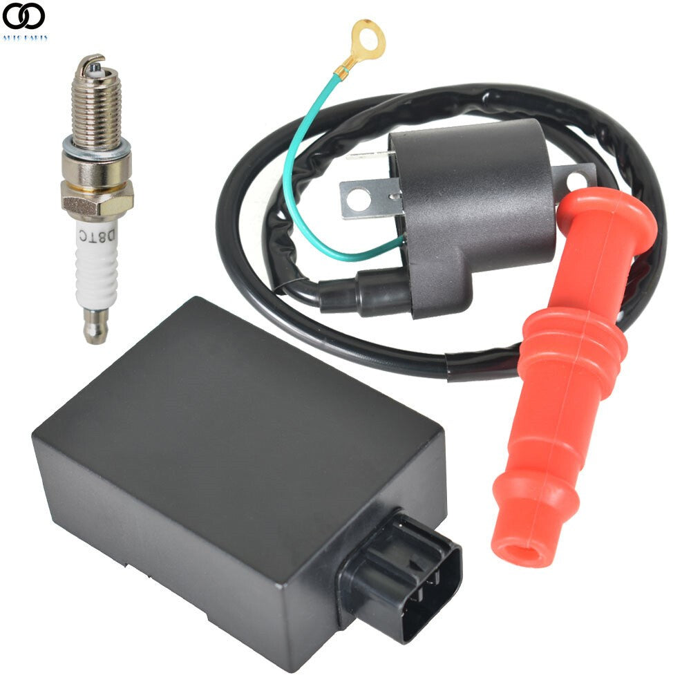 Ignition Coil Spark Plug CDI for Polaris Sportsman 400 Scrambler 500 2004-09