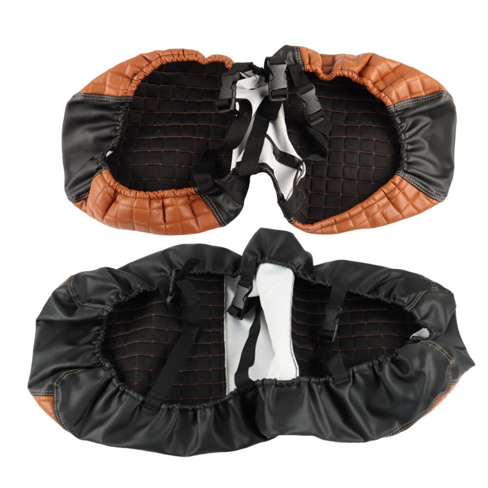 Universal Brown Vinyl Rear Seat Cover Kit for Club Car EZGO Yamaha Golf Cart