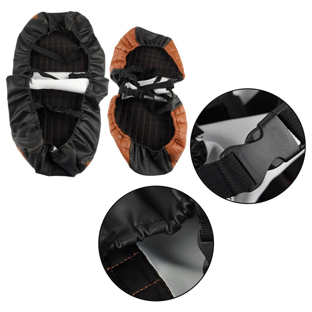 Universal Brown Vinyl Rear Seat Cover Kit for Club Car EZGO Yamaha Golf Cart