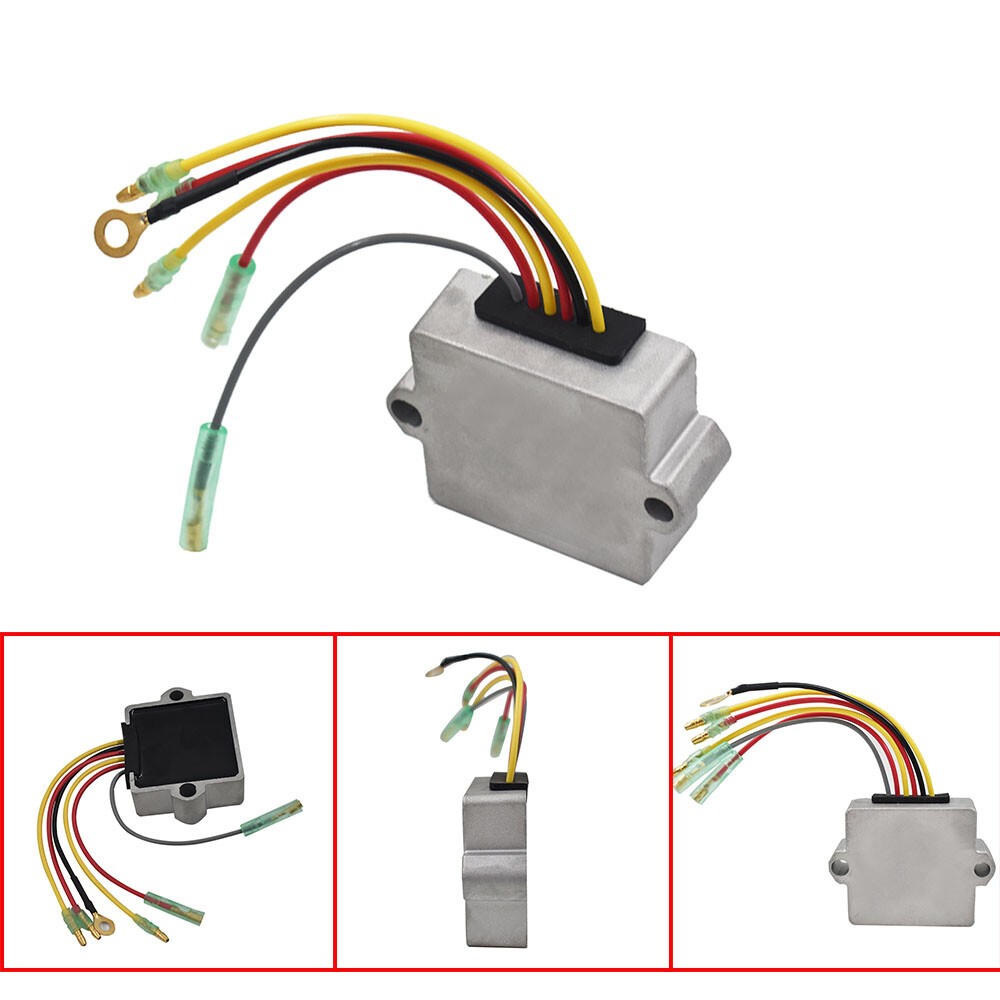 Mercury Mariner Outboard Voltage Regulator Rectifier 6 Wire 815279-3 883072T