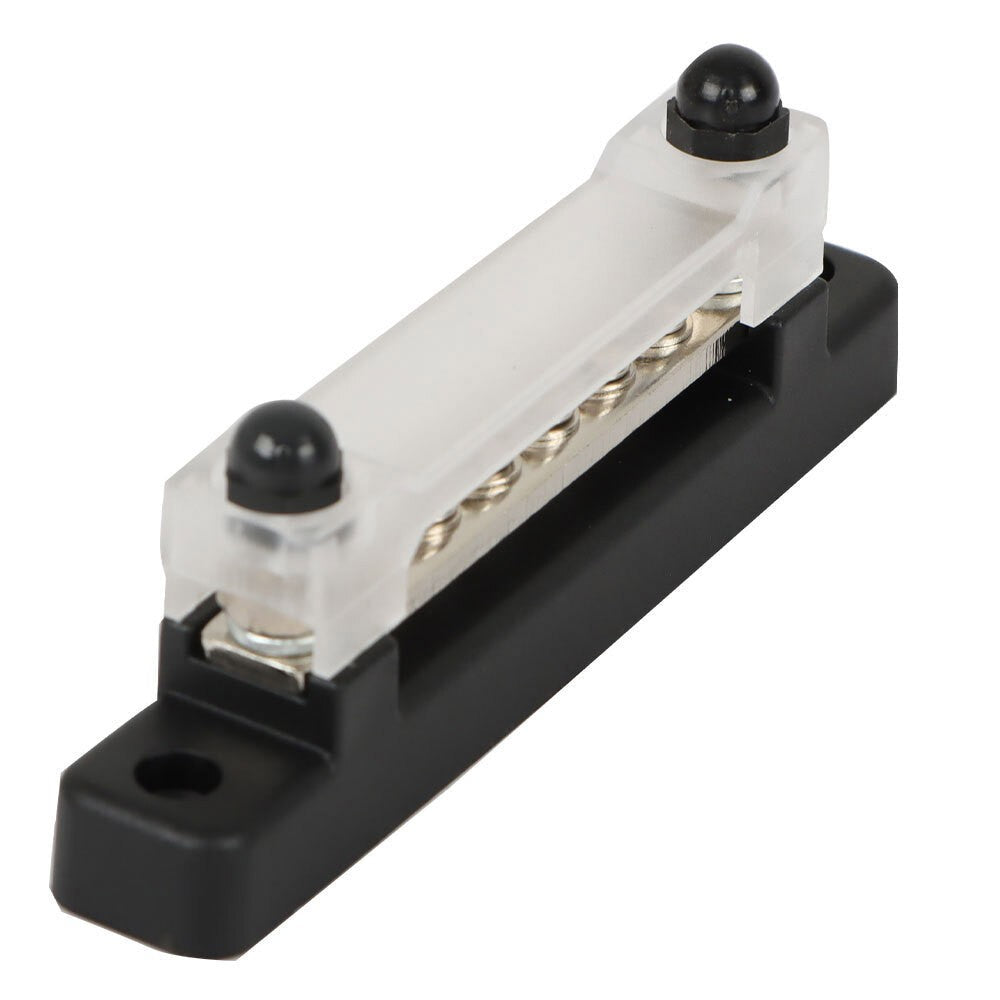 6-Way Red Black Bus Bar Terminal Block 48V 150A Power Distribution Busbar
