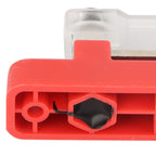 6-Way Red Black Bus Bar Terminal Block 48V 150A Power Distribution Busbar
