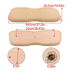 Club Car DS Golf Cart Beige Front Seat Lean Back Cushion 2000+ 10207660
