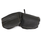 2PC Black Diamond Golf Cart Seat Cover Kit for Club Car Precedent Cushion