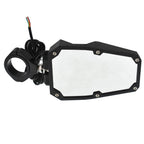 UTV Polaris RZR Rear View Side Mirrors w/ LED Lights Fit 1.75"-2" Roll Cage