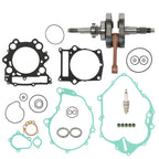 Engine Rebuild Kit Crankshaft Piston Gaskets for 02-08 Yamaha Grizzly YFM660