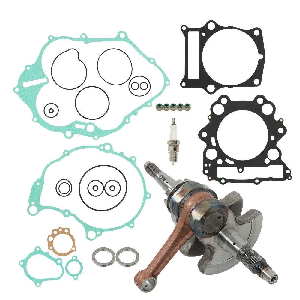 Engine Rebuild Kit Crankshaft Piston Gaskets for 02-08 Yamaha Grizzly YFM660