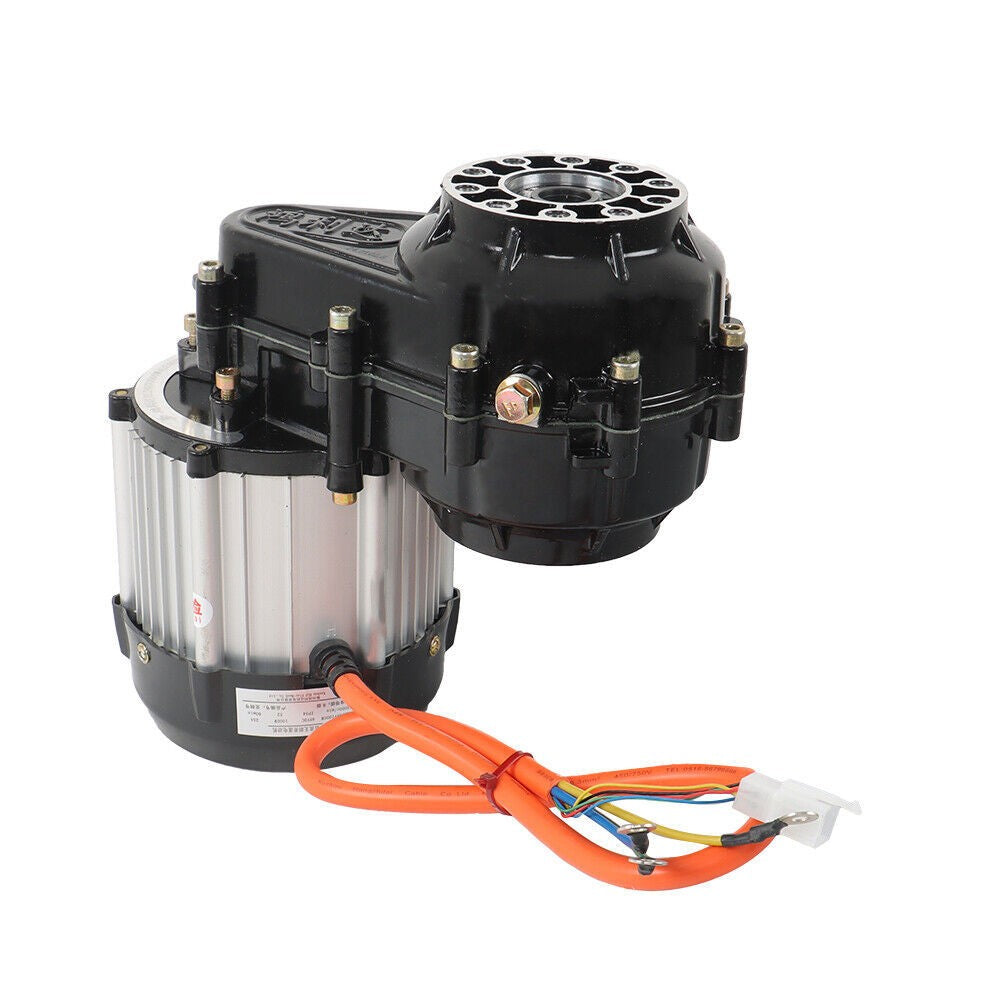 1000W Black Electric Differential Motor for Golf Cart ATV Go-Kart Quad Trike