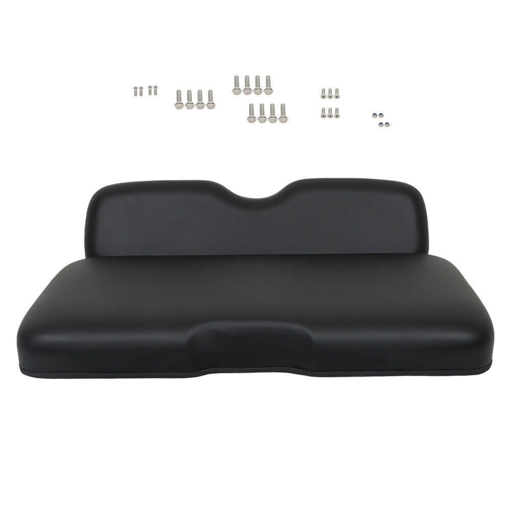 EZGO RXV 2008+ Black Front Seat Bottom & Back Cushion Set for Golf Cart