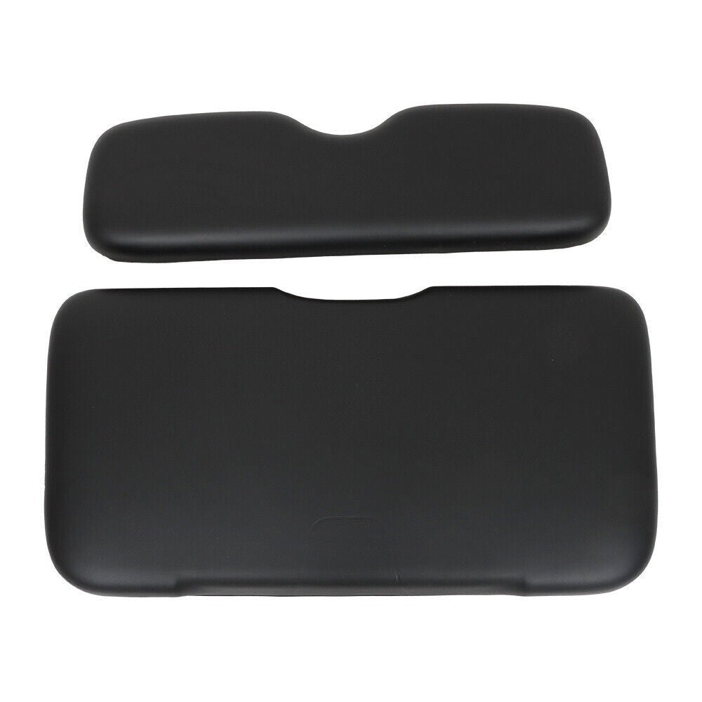 EZGO RXV 2008+ Black Front Seat Bottom & Back Cushion Set for Golf Cart