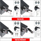 Golf Cart Front Basket Dash Organizer Tray for EZGO TXT RXV Storage Accessory