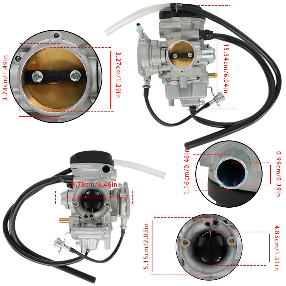 Yamaha Carburetor Fit Big Bear Wolverine Kodiak Grizzly 250-450 Models