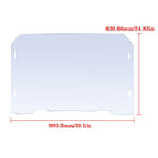 Polycarbonate Full Windshield for Polaris 2020 RZR Trail S 900/1000