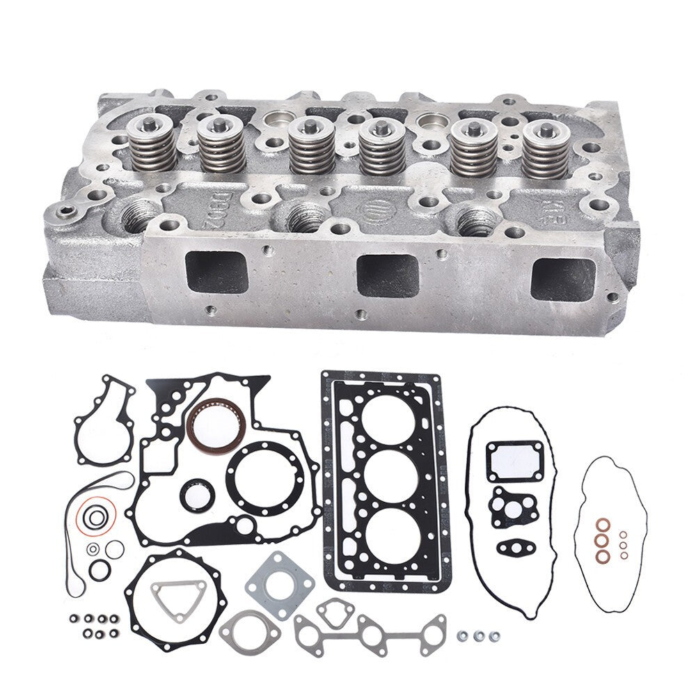Kubota D902 ZD323 Cylinder Head with Gasket Kit 1G962-03045 Complete
