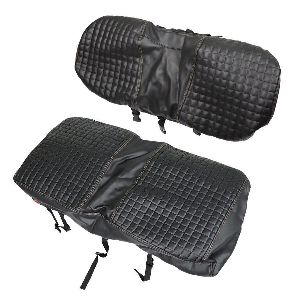 2PS Golf Cart ER Diamond Seat Cover Kit for Club Car RXV Cushion Replacement
