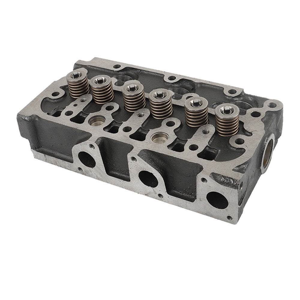 Kubota D722 Cylinder Head with Valves 17575-03042 16873-03043 16689-03049