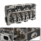 Kubota D722 Cylinder Head with Valves 17575-03042 16873-03043 16689-03049