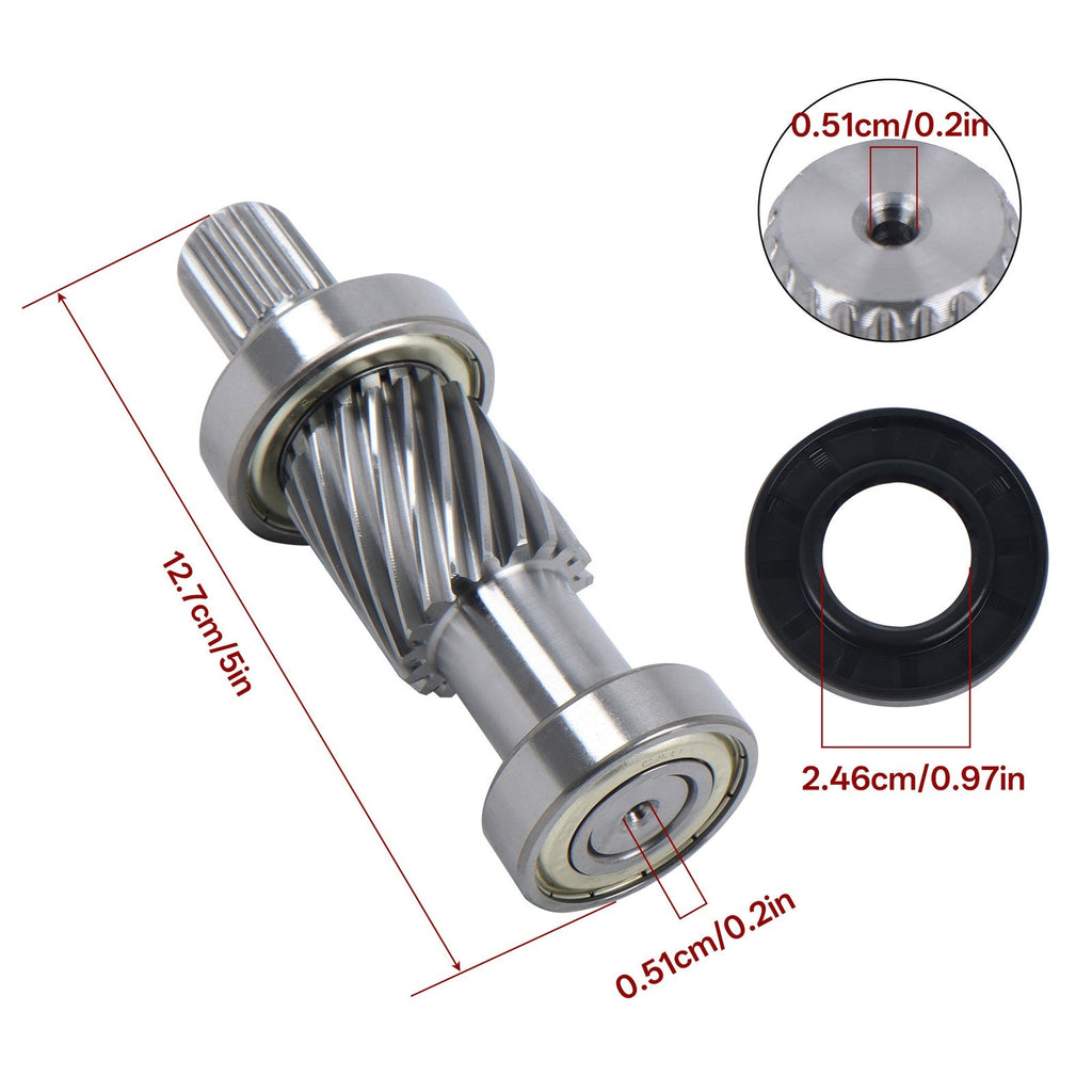Golf Cart Input Gear Shaft Kit for EZGO RXV 2008-Up Electric Iron