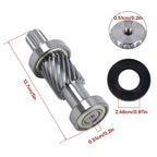 Golf Cart Input Gear Shaft Kit for EZGO RXV 2008-Up Electric Iron