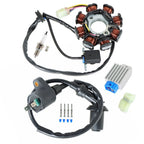 Ignition Coil Spark Plug Regulator Stator for 2008-2014 Polaris Outlaw 50/90
