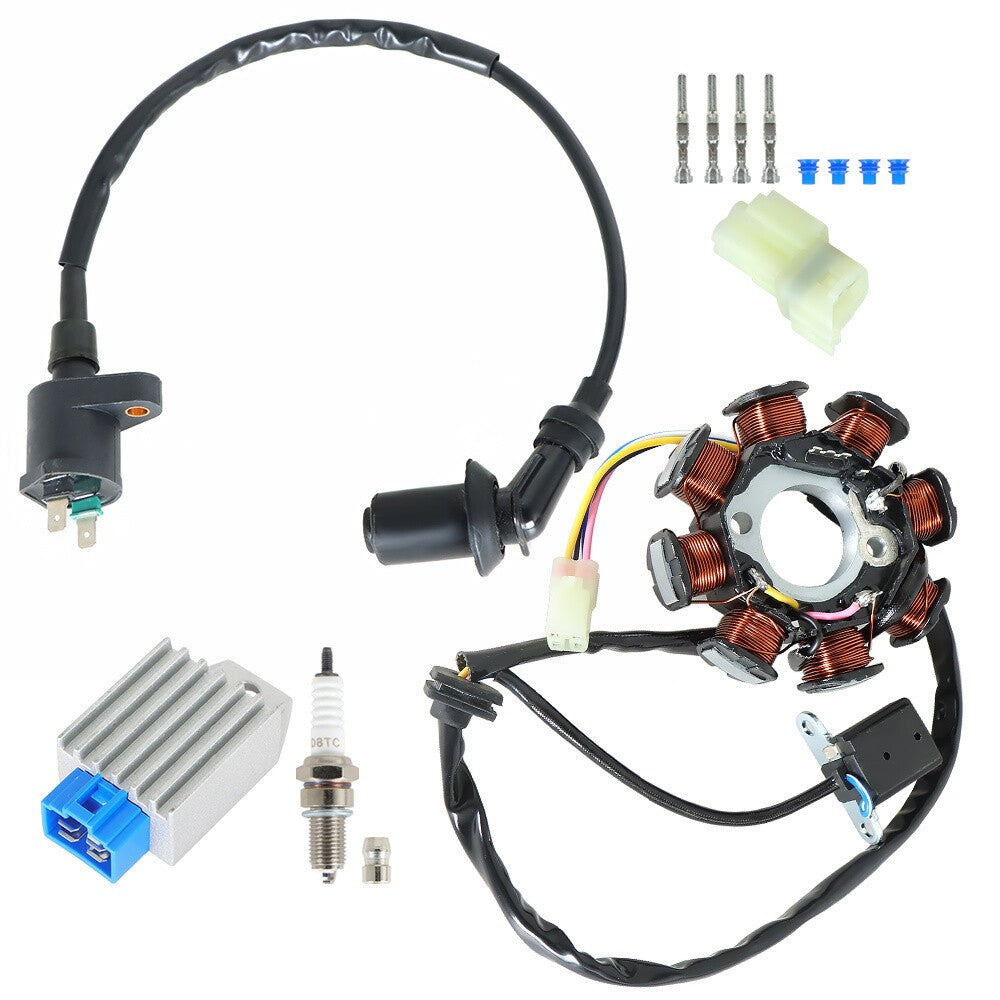 Ignition Coil Spark Plug Regulator Stator for 2008-2014 Polaris Outlaw 50/90