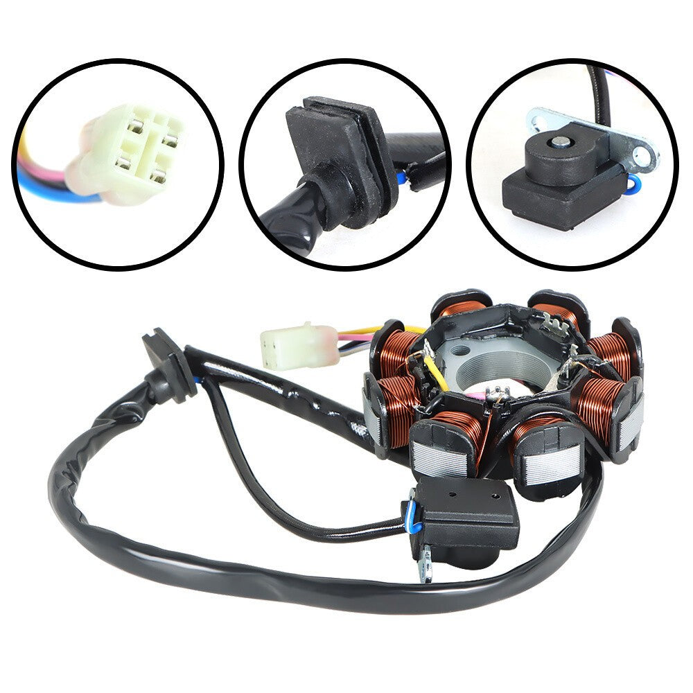 Ignition Coil Spark Plug Regulator Stator for 2008-2014 Polaris Outlaw 50/90