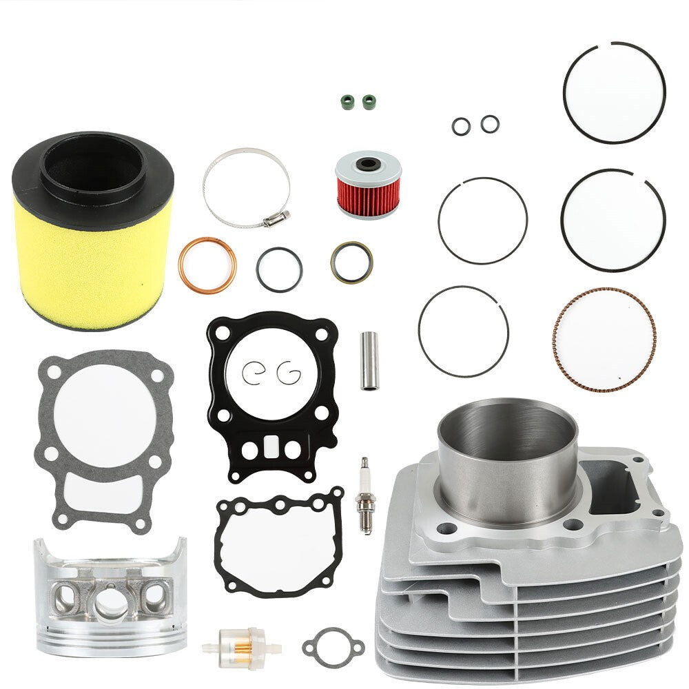 Engine Rancher TRX350 Cylinder Piston Rings Gasket Kit for Honda 2000-2006