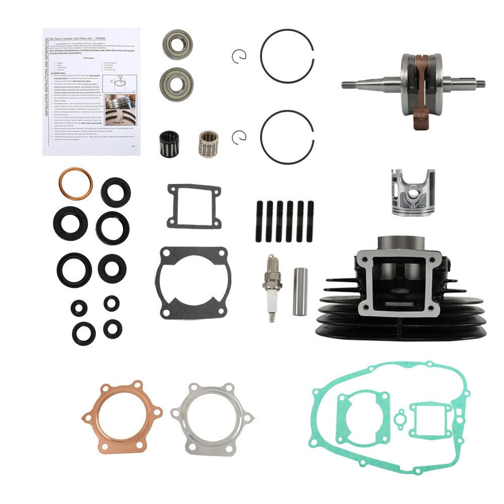 Yamaha Blaster 200 66mm Piston Cylinder Crank Motor Rebuild Gasket Seal Kit
