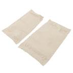 2PC White Faux Leather Front Seat Covers for Golf Cart Club Car Precedent