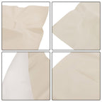 2PC White Faux Leather Front Seat Covers for Golf Cart Club Car Precedent