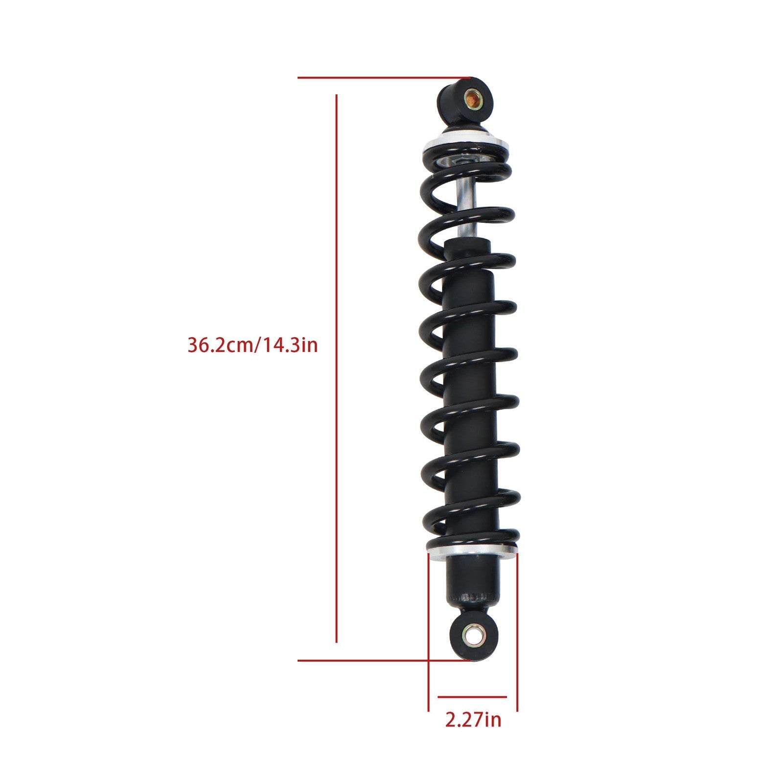 2× Front Shock Absorbers for John Deere Gators 4x2, 6x4, TH, TS AM130448