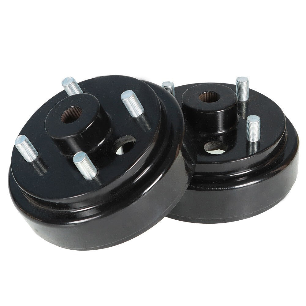 2× Rear Wheel Brake Hub Drum for EZGO Golf Cart Electric & Gas 1982-93