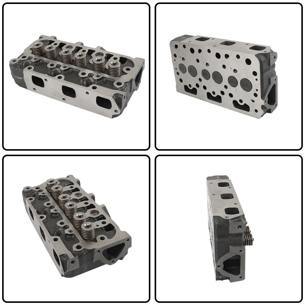 Kubota D722 Cylinder Head Set 16689-03049 17575-03042 16873-03043 New