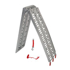 Aluminum Folding Motorcycle Loading Ramp for Lawn Mower Truck Trailer - 1pc