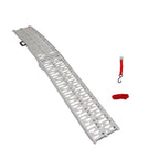 Aluminum Folding Motorcycle Loading Ramp for Lawn Mower Truck Trailer - 1pc