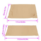 Golf Cart Club Car Precedent Front Seat Covers Tan Multicolor Faux Leather