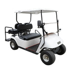 Black Front Seat Covers for EZGO TXT Golf Cart 1995-2013 Complete Set